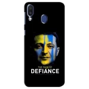 Чохол для Samsung Galaxy M20 (M205) (AlphaPrint - с принтом Зеленського) (В. Зеленский)
