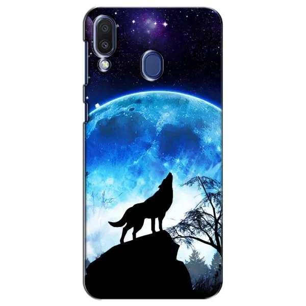 Чехол с принтом «Волк на луну» для Samsung Galaxy M20 (M205)
