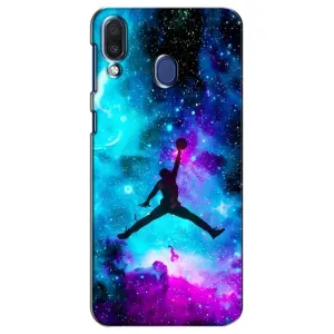 Чохли для Samsung Galaxy M20 (M205) - з картинкою JORDAN (AlphaPrint) (Яскравий Джордан)