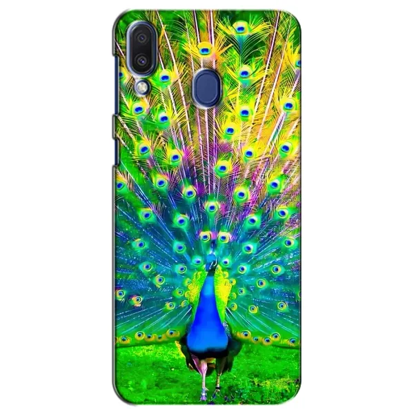 Чехол с принтом «Яркий Павлин» для Samsung Galaxy M20 (M205)