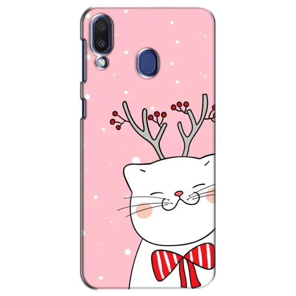 Чехол с принтом «Зимний кот» для Samsung Galaxy M20 (M205)