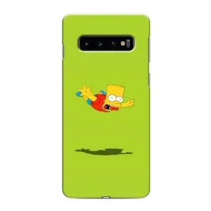 Чjхол з Сімпсонами для Samsung Galaxy S10e (VPrint) (Барт Сімпсон)