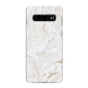 Мраморний чехол на Samsung Galaxy S10e (VPrint) (Білий мрамор)