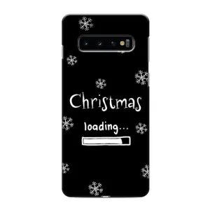 Різдвяні, Святкові Чохли для Самсунґ Ґалексі S10e (Christmas loading)