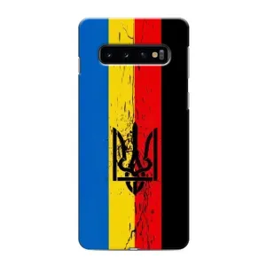 Украинские Чехлы для Samsung Galaxy S10e с картинкой УПА (AlphaPrint) (Флаг УПА)