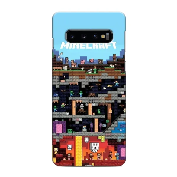 Чехол с принтом «фон Minecraft» для Samsung Galaxy S10e Чехол с принтом «фон Minecraft» для Samsung Galaxy S10e
