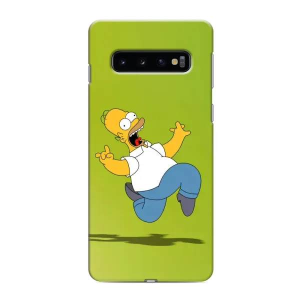 Чехол с принтом «Гомер Симпсон» для Samsung Galaxy S10e
