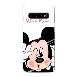 Міккі Маус чохол для Samsung Galaxy S10e (AlphaPrint - Мультяшні) (Маус Міккі)