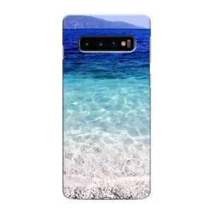 Силіконовий чохол з КАРТИНКАМИ літо для Samsung Galaxy S10e (AlphaPrint) (Море)