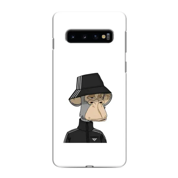 Чехол с принтом «обезьяна NFT Adidas» для Samsung Galaxy S10e