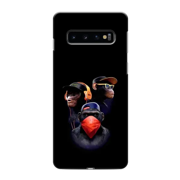 Чохол з принтом «Три мавпи» для Samsung Galaxy S10e
