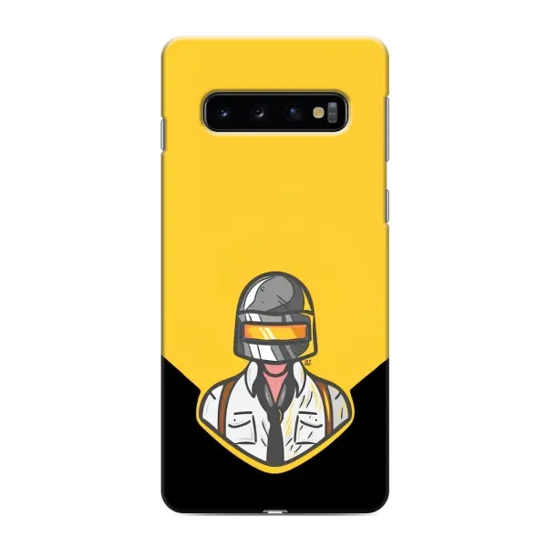Чохол з принтом «Пабг в шоломі» для Samsung Galaxy S10e