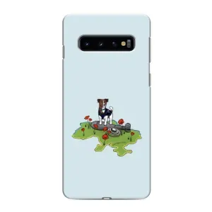 Чехлы с картинкой собаки Патрон для Samsung Galaxy S10e (AlphaPrint) (Сапер Пес)