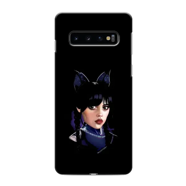 Чехол с принтом «серьезная Уэнздей» для Samsung Galaxy S10e