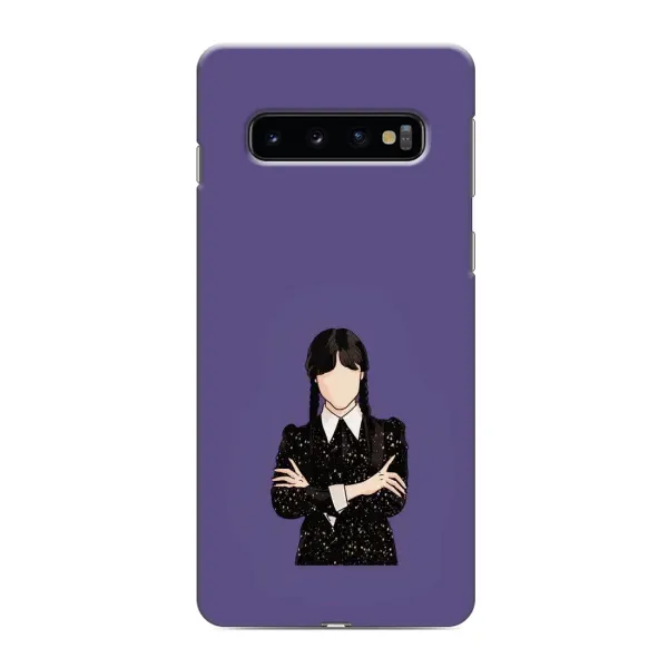 Чехол с принтом «Уэнздей в черном» для Samsung Galaxy S10e