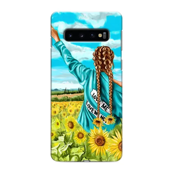 Чехол с принтом «Украиночка» для Samsung Galaxy S10e