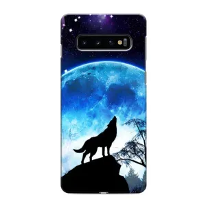 Чехол с принтом «Волк на луну» для Samsung Galaxy S10e