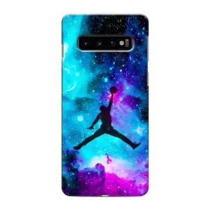 Чехлы для Samsung Galaxy S10e - с картинкой JORDAN (AlphaPrint) (Яркий Джордан)
