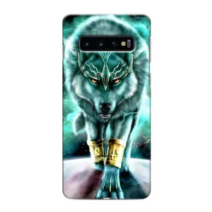 Защитные чехлы для Самсунг С10е (AlphaPrint) (ХИТ продаж) ВОЛК