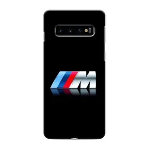 Чехол для Самсунг С10 Плюс - с принтом БМВ (AlphaPrint) (AMG)