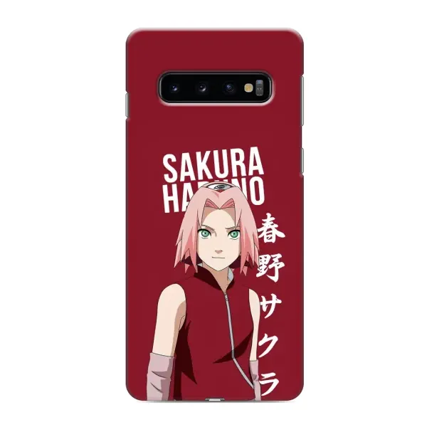 Чехол с принтом «Аниме Сакура» для Samsung Galaxy s10 Plus