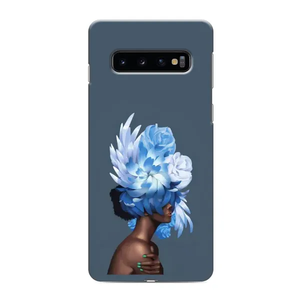 Чехол с принтом «Цветы на голове» для Samsung Galaxy s10 Plus