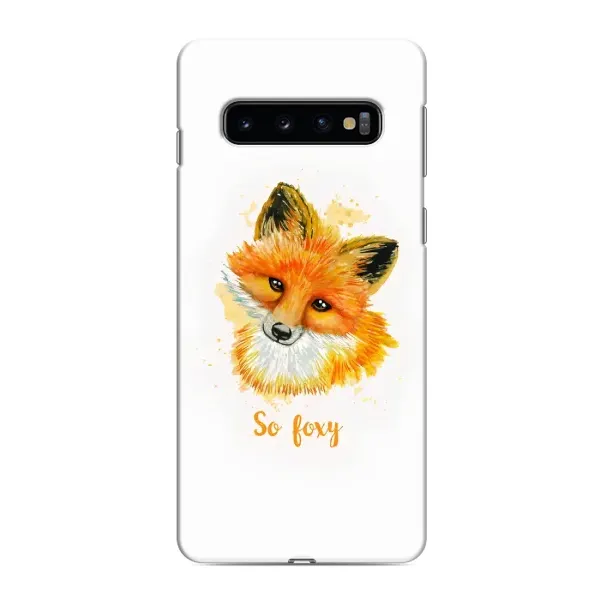 Чехол с принтом «Девочка Лиса» для Samsung Galaxy s10 Plus