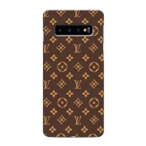 Чехлы Луи Витон для Samsung Galaxy s10 Plus (AlphaPrint - LOUIS VUITTON) (фон LOUIS VUITTON)