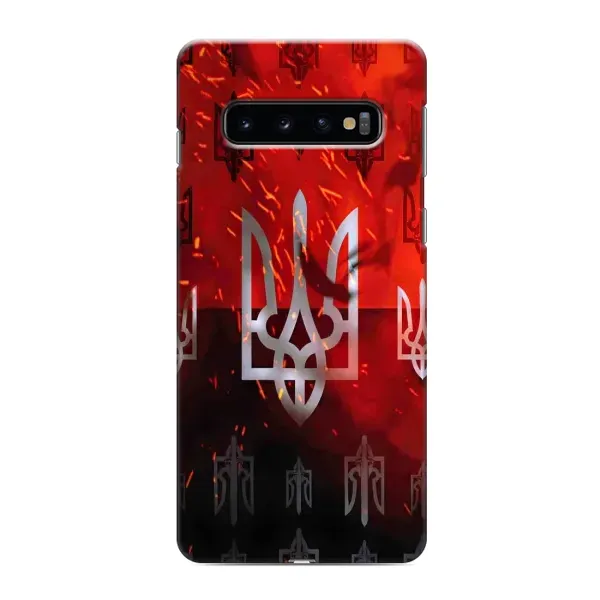 Чохол з принтом «ГЕРБ УПА» для Samsung Galaxy s10 Plus Чохол з принтом «ГЕРБ УПА» для Samsung Galaxy s10 Plus