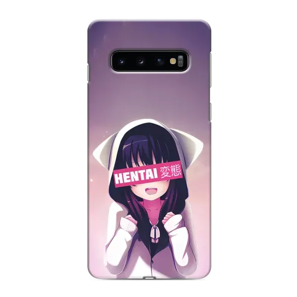 Чехол с принтом «Hentai chan» для Samsung Galaxy s10 Plus