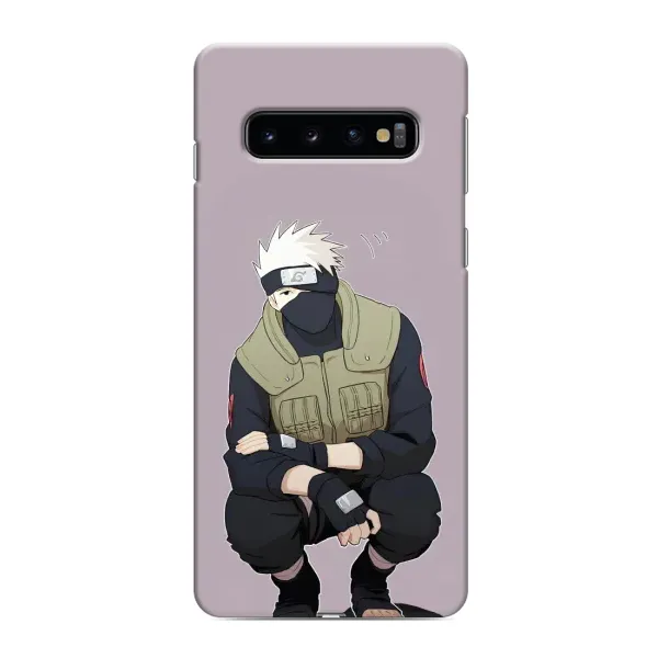 Чехол с принтом «Какаши» для Samsung Galaxy s10 Plus