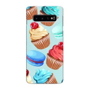 Чехлы с Фруктами для Samsung Galaxy s10 Plus (VPrint) (Кексики)