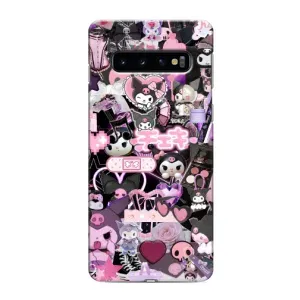 Чохол з кроликом Куромі на Samsung Galaxy s10 Plus (Колаж Куромі)