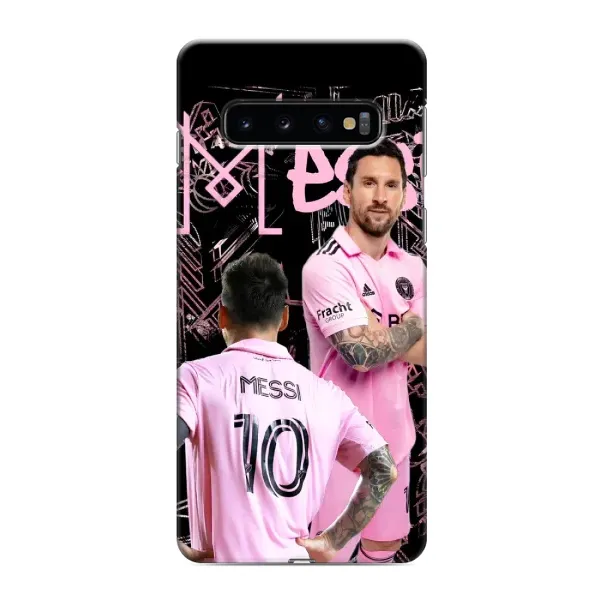 Чехол с принтом «Король Месси» для Samsung Galaxy s10 Plus