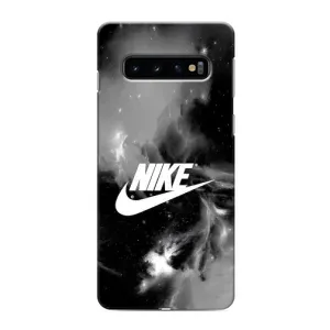 Чехол для Samsung Galaxy s10 Plus - с принтом Найк (AlphaPrint) (Лого Найк)