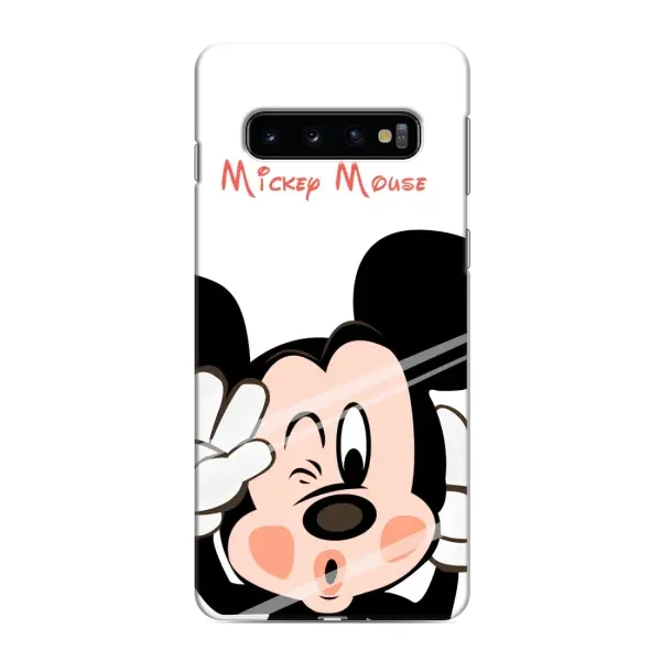 Чехол с принтом «Маус Микки» для Samsung Galaxy s10 Plus