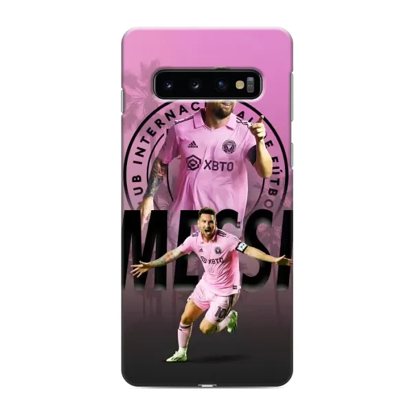 Чехол с принтом «Messi Miami» для Samsung Galaxy s10 Plus
