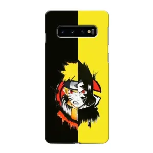 Naruto Anime Чехлы для Самсунг С10 Плюс (AlphaPrint) (Наруто-Итачи)