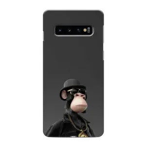 Чехлы с Обезьянами NFT для Samsung Galaxy s10 Plus (AlphaPrint) (Обезьяна NFT)