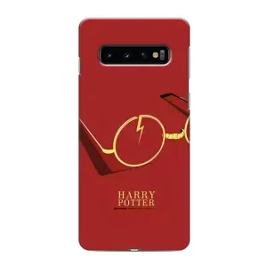 Чехлы с Гарри Поттером для Samsung Galaxy s10 Plus (AlphaPrint) (очки Гарри)