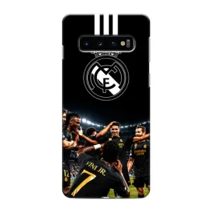 Чехол для Samsung Galaxy s10 Plus с принтом (ФК Реал Мадрид)