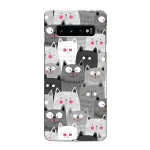 Чохли з Котиками для Samsung Galaxy s10 Plus (VPrint)