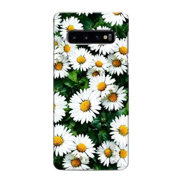 Чехол с принтом «Ромашки» для Samsung Galaxy s10 Plus