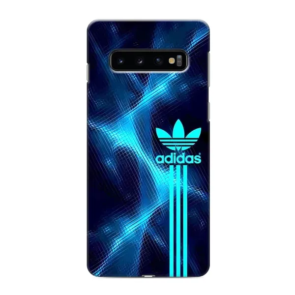 Чехол с принтом «Синий Адидас» для Samsung Galaxy s10 Plus