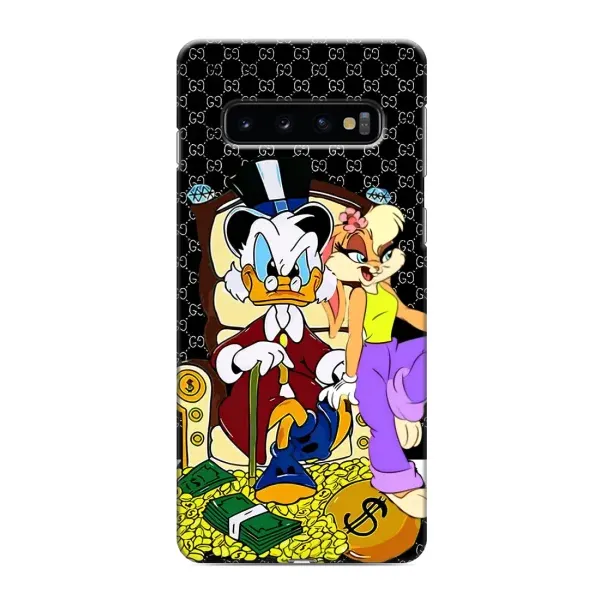 Чехол с принтом «Стильная Утка» для Samsung Galaxy s10 Plus Чехол с принтом «Стильная Утка» для Samsung Galaxy s10 Plus