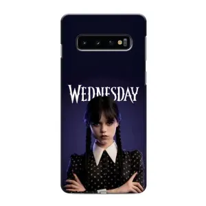 Силиконовый чехол с картинкой для Samsung Galaxy s10 Plus (Wednesday)