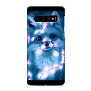 Чехлы с картинкой Лисички для Samsung Galaxy s10 Plus (VPrint) (Яркая лисичка)