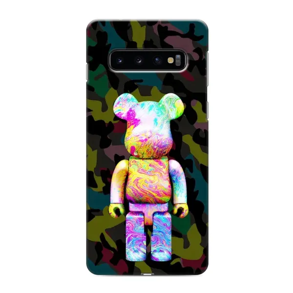 Чехол с принтом «Яркий Bearbrick» для Samsung Galaxy s10 Plus