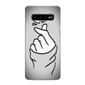 Чехол с принтом «Значок Love» для Samsung Galaxy s10 Plus