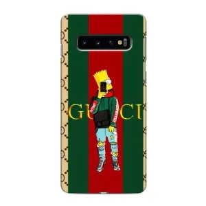 Бренднові Чохли для Samsung Galaxy S10 - (PREMIUMPrint) (Барт ГУЧЧІ)